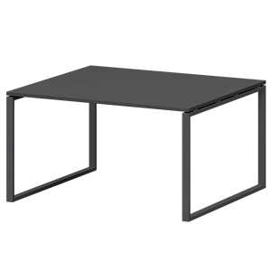Стол переговорный на металлокаркасе Protech СМСП-О-12.123.Пр25 Графит/Антрацит фото