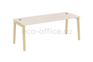 Стол рабочий руководителя ONIX WOOD DIRECT OW.SRR-6.8 Денвер Светлый / Дуб Светлый фото