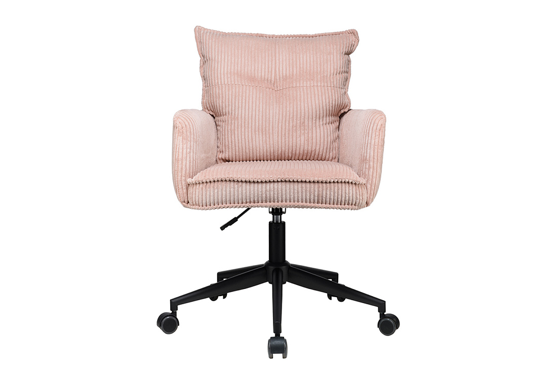 кресло eco-chair alen 9-237 розовый вельветовый велюр фото