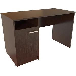 Стол однотумбовый с дверкой и нишей Protech Т-115 Дуб венге фото