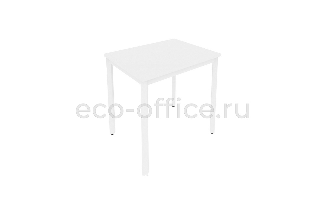 Стол письменный на металлокаркасе SLIM SYSTEM С.СП-2.1 Белый / Белый металл купить в Москве