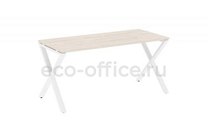 Стол рабочий LOFT VR.L-SRX-4.7 Денвер Светлый / Белый металл фото