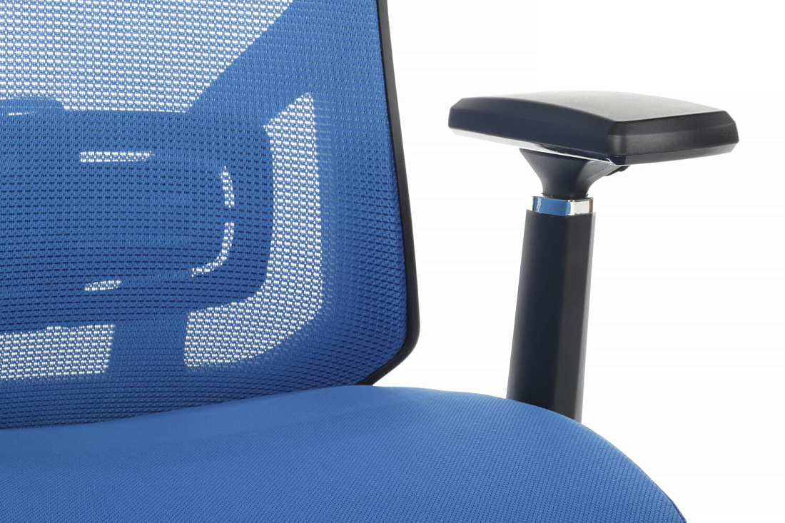 кресло rv chair step a2320 синяя сетка / синяя ткань фото