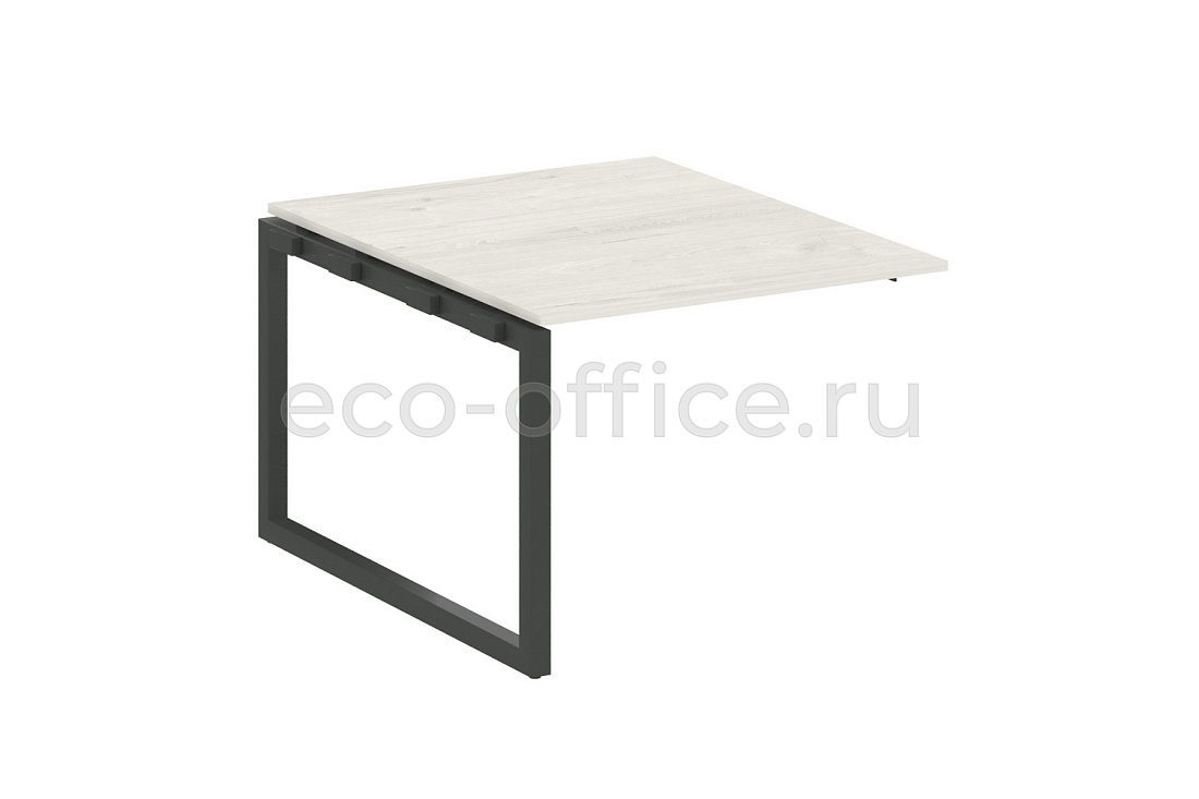 Проходной наборный элемент переговорного стола METAL SYSTEM QUATTRO 5x5 50БО.ППРГ-1 Дуб Наварра / Антрацит металл   стоимость