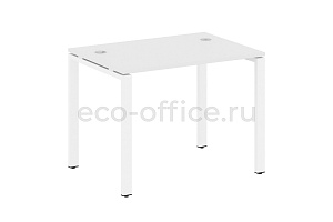 Стол письменный METAL SYSTEM STYLE БП.СП-1 Белый / Белый металл фото