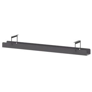 Кабель-канал узкий для стола Protech МК-0120.Ф Антрацит фото