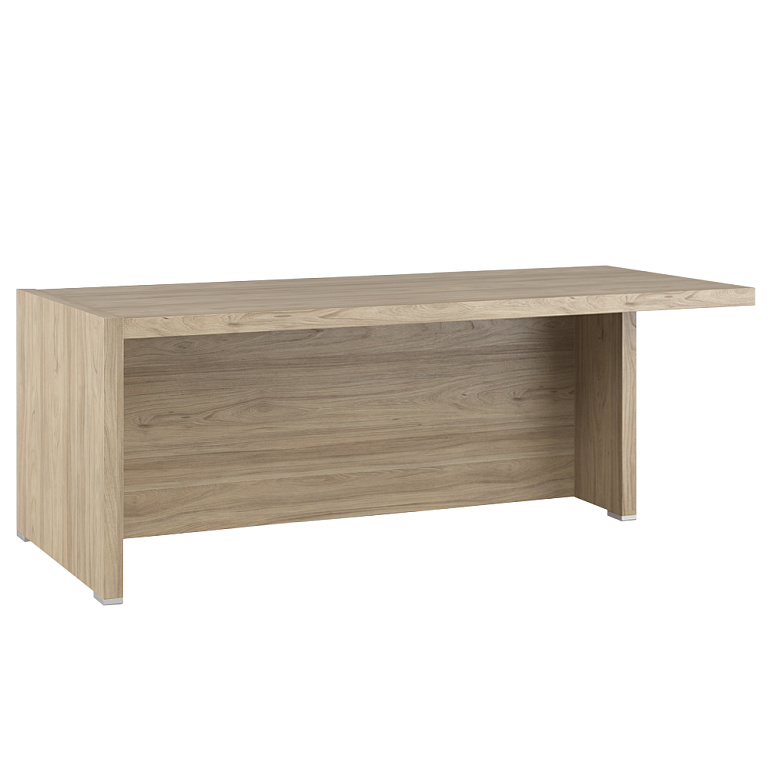 стол письменный с асимметричными опорами, правый solid sol29710705 фото