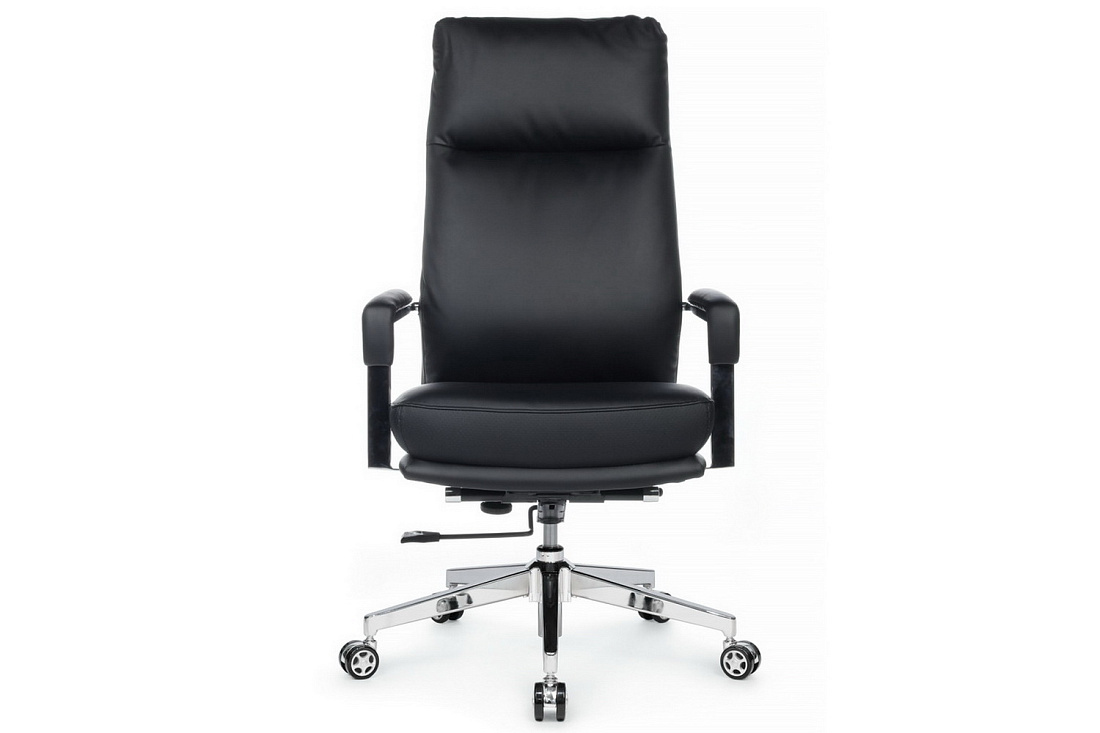 кресло руководителя rv chair leon a916-1 чёрная экокожа фото
