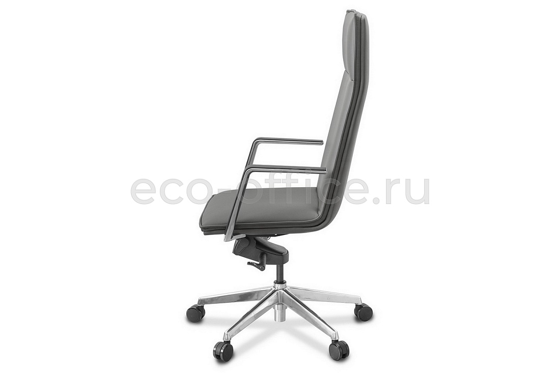 Кресло руководителя СОЛО Серо-бежевая экокожа  стоимость