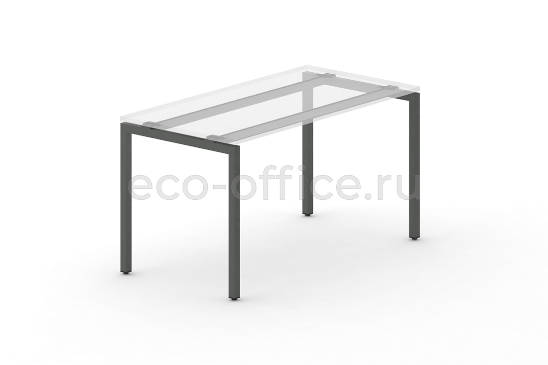 Металлокаркас на П-образных опорах 40x40 для стола 1200*720 Антрацит металл  стоимость