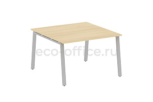 Стол переговорный (1 столешница) METAL SYSTEM STYLE БА.ПРГ-1.2 Акация Лорка / Серый металл фото