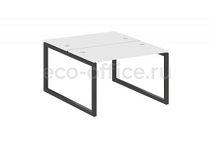 Рабочая станция METAL SYSTEM QUATTRO 5x5 50БО.РАС-СП-2.2 Белый / Антрацит металл фото