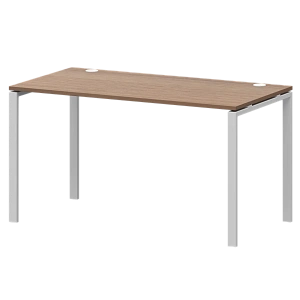 Стол на металлокаркасе Protech АМ-003 Орех/Белый фото