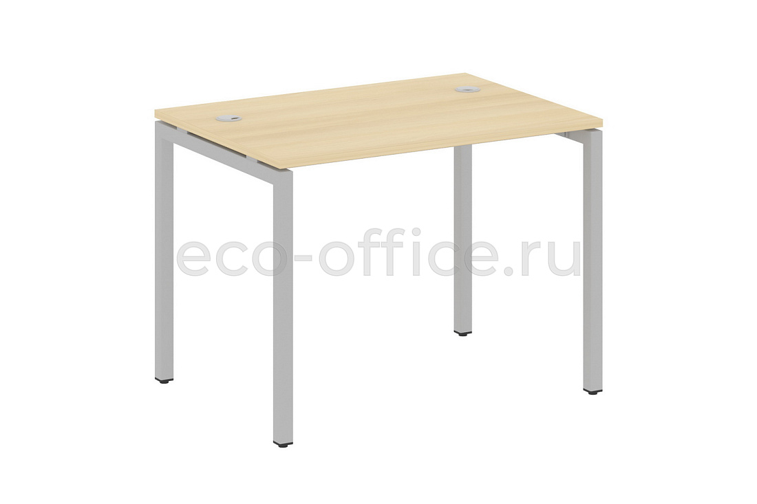 Стол письменный METAL SYSTEM QUATTRO 4x4 40БП.СП-1 Акация Лорка / Серый металл  стоимость