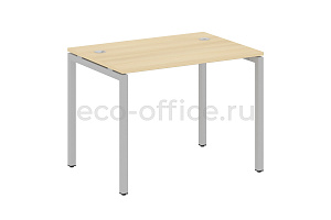 Стол письменный METAL SYSTEM QUATTRO 4x4 40БП.СП-1 Акация Лорка / Серый металл фото