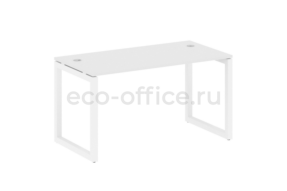 Стол письменный METAL SYSTEM QUATTRO 5x5 50БО.СП-3 Белый / Белый металл  стоимость