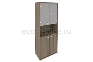Шкаф высокий широкий STYLE Л.СТ-1.4 Вяз Благородный фото