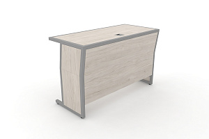 Стол для преподавателя DESK DK-1200U Денвер Светлый / Серый металл фото