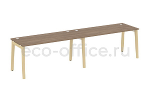 Рабочая станция на 2 рабочих места ONIX WOOD OW.RS-2.4.7 Дуб Аризона / Дуб Светлый фото