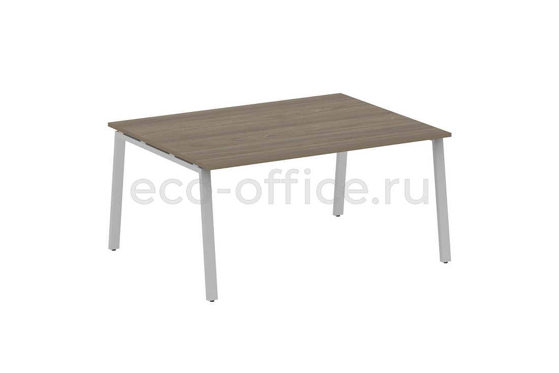Стол переговорный (1 столешница) METAL SYSTEM STYLE БА.ПРГ-1.4 Вяз Благородный / Серый металл  стоимость
