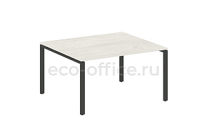 Стол переговорный (1 столешница) METAL SYSTEM STYLE БП.ПРГ-1.3 Дуб Наварра / Антрацит металл фото