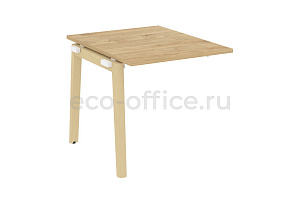 Проходной наборный элемент переговорного стола ONIX WOOD OW.NPRG-0 Тиквуд Светлый / Дуб Светлый фото