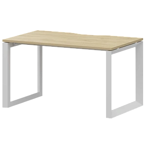 Стол на металлокаркасе Protech НТМП.О-120 Баттл Рок/Белый фото