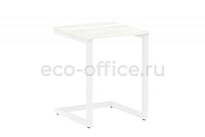 Стол на металлокаркасе HomeOffice VR.SP-2-58 Снежная Патина / Белый металл фото