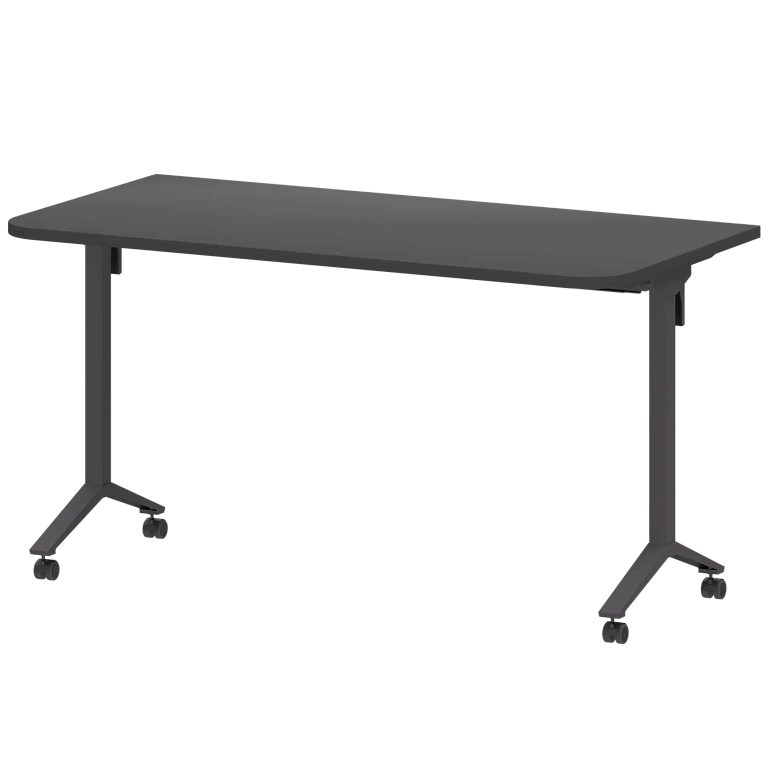 стол мобильный складной радиусный protech мб25-140.70р графит/антрацит фото