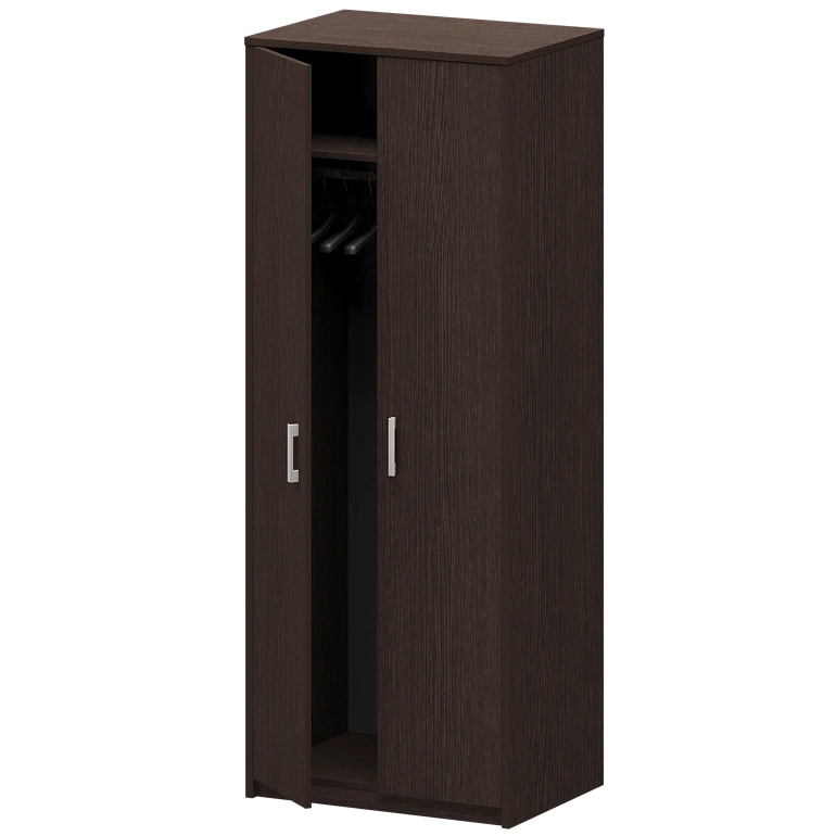 шкаф для одежды protech а-307 дуб венге фото