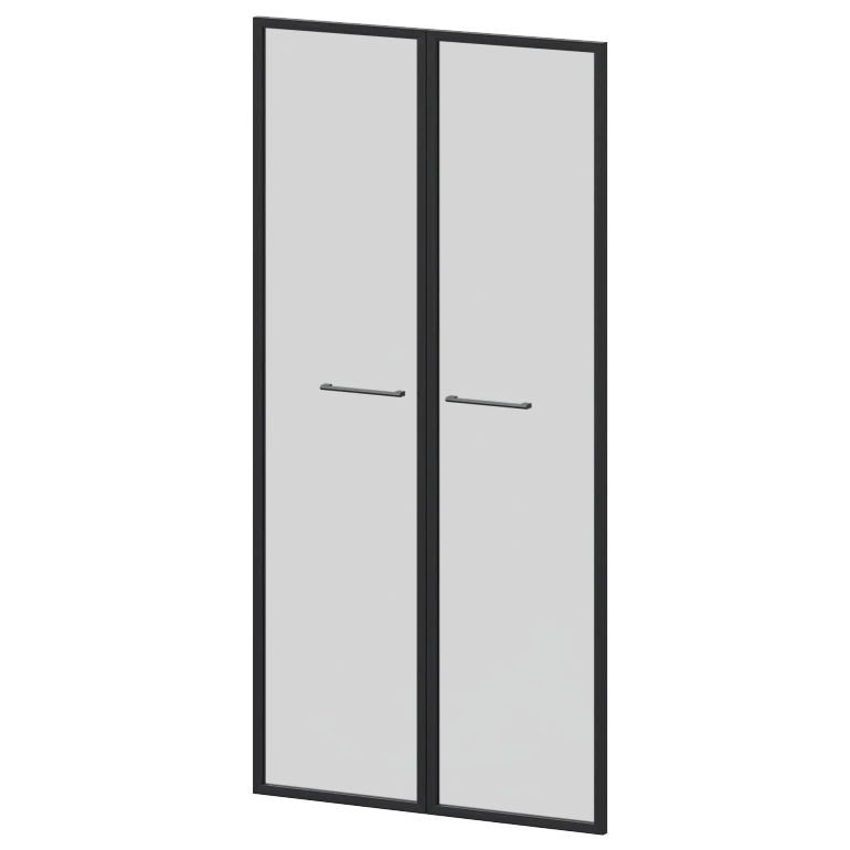 фасады рамочные стеклянные protech kzf-48rs(ч) тонированный фото