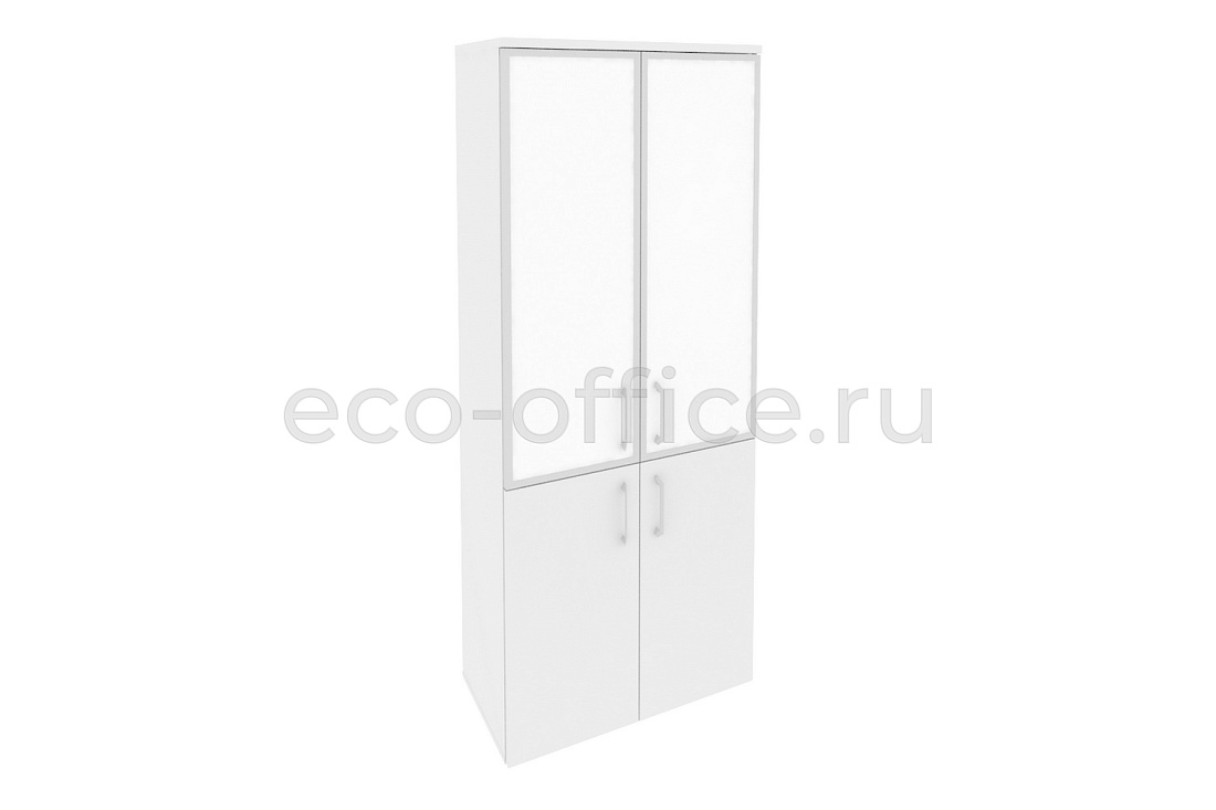 Шкаф высокий широкий ONIX O.ST-1.2 R white Белый Бриллиант купить в Москве