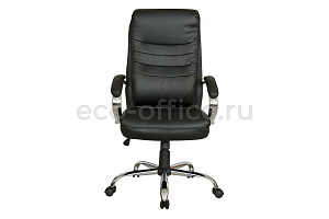 Кресло руководителя RV Chair HOOP 9131 Чёрная экокожа фото