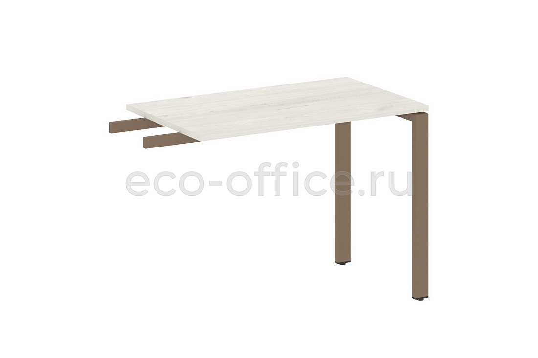 Приставной элемент на П-образном м/к METAL SYSTEM STYLE БП.ПР-3 Дуб Наварра / Мокко металл  стоимость
