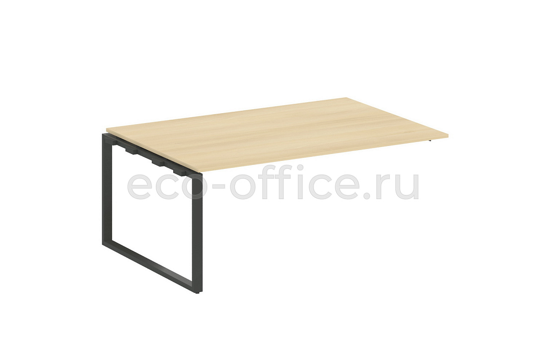 Проходной наборный элемент переговорного стола METAL SYSTEM STYLE БО.ППРГ-5 Акация Лорка / Антрацит металл  стоимость