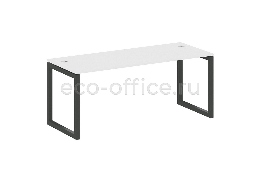 Стол письменный METAL SYSTEM QUATTRO 5x5 50БО.СП-5 Белый / Антрацит металл  стоимость