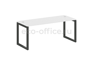Стол письменный METAL SYSTEM QUATTRO 5x5 50БО.СП-5 Белый / Антрацит металл фото