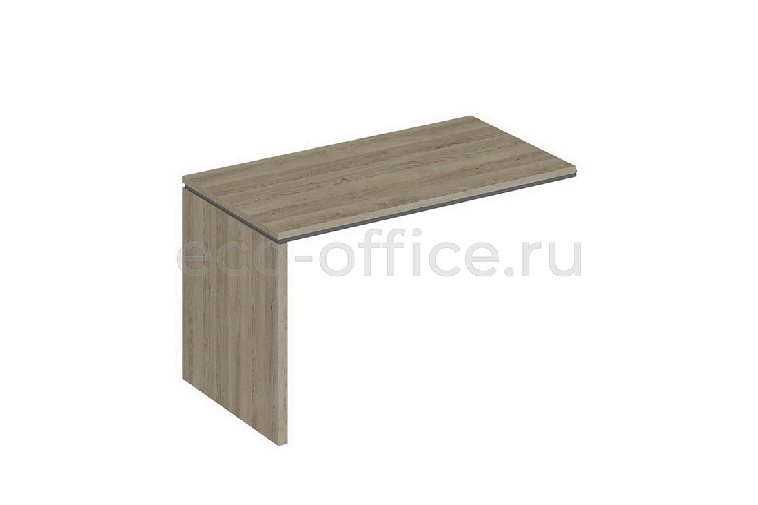 Брифинг-приставка CITY СИ 1411 Дуб Гладстоун светлый / Дуб Гладстоун светлый / Антрацит   стоимость