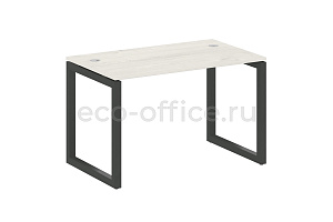 Стол письменный METAL SYSTEM QUATTRO 5x5 50БО.СП-2 Дуб Наварра / Антрацит металл фото
