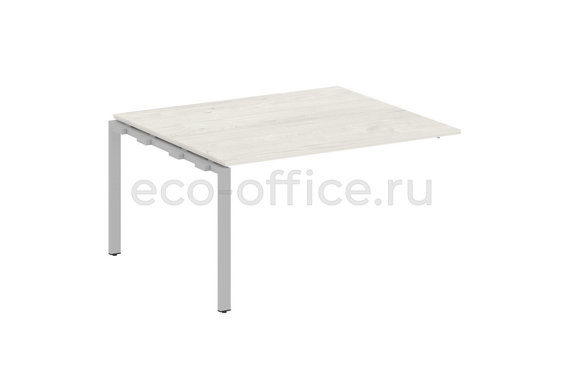 Проходной наборный элемент переговорного стола METAL SYSTEM STYLE БП.ППРГ-3 Дуб Наварра / Серый металл  стоимость
