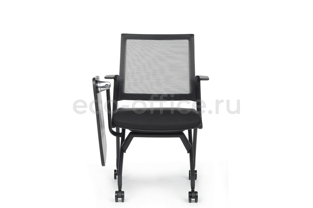 Конференц-кресло складное с пюпитром RV Design MOBY D2002T Чёрная ткань  стоимость