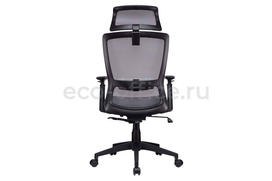 Кресло эргономичное RV Design LINE W-202 AC Чёрный пластик / Серая сетка  стоимость