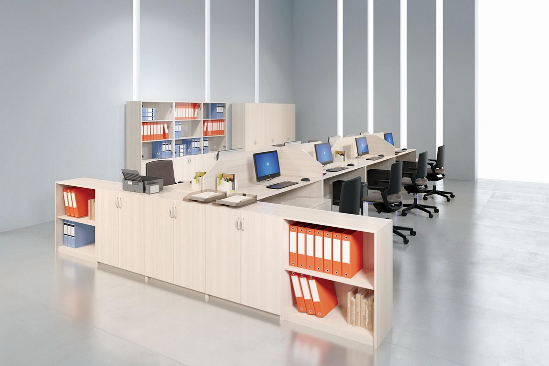 мебель для персонала матрица ясень шимо фото