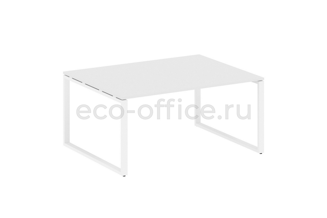 Стол переговорный (1 столешница) METAL SYSTEM STYLE БО.ПРГ-1.4 Белый / Белый металл  стоимость