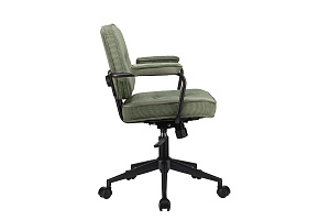 Кресло ECO-CHAIR CHESTER W-221T Зелёный велюр фото