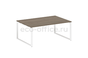 Стол переговорный (1 столешница) METAL SYSTEM STYLE БО.ПРГ-1.5 Вяз Благородный / Белый металл фото