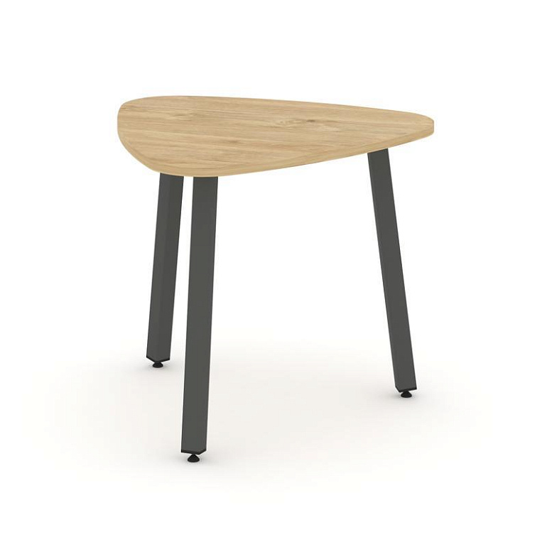 стол переговорный style project sn-5.sprg-70.3 тиквуд светлый/металл антрацит фото