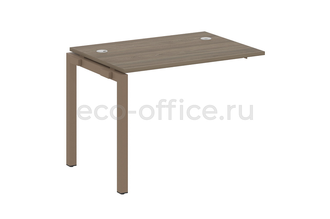 Проходной наборный элемент METAL SYSTEM QUATTRO 5x5 50БП.ПРС-СП-1.1 Вяз Благородный / Мокко металл купить в Москве