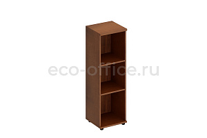 Стеллаж средний узкий КОМФОРТ К.425 Французский Орех фото