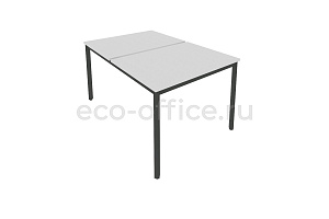 Рабочая станция на металлокаркасе SLIM SYSTEM С.СП-3.3 Серый / Антрацит металл фото